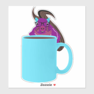 Naughty Squirrel #978 Sticker