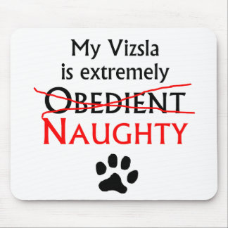 Naughty Vizsla Mouse Mat