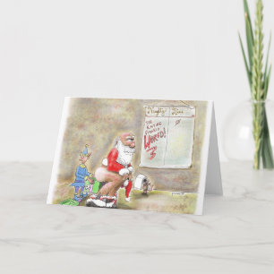 Naughty World! Christmas Card