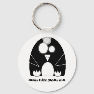 NAUGHTYPENGUIN, Naughty Penguin Key Ring