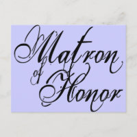 Naughy Grunge Script - Matron Of Honour Black