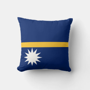 Nauru Flag Cushion