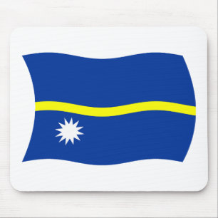 Nauru Flag Mousepad