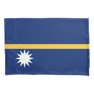Nauru Flag Pillowcase