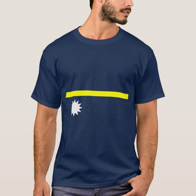 Nauru flag shirt (Front)