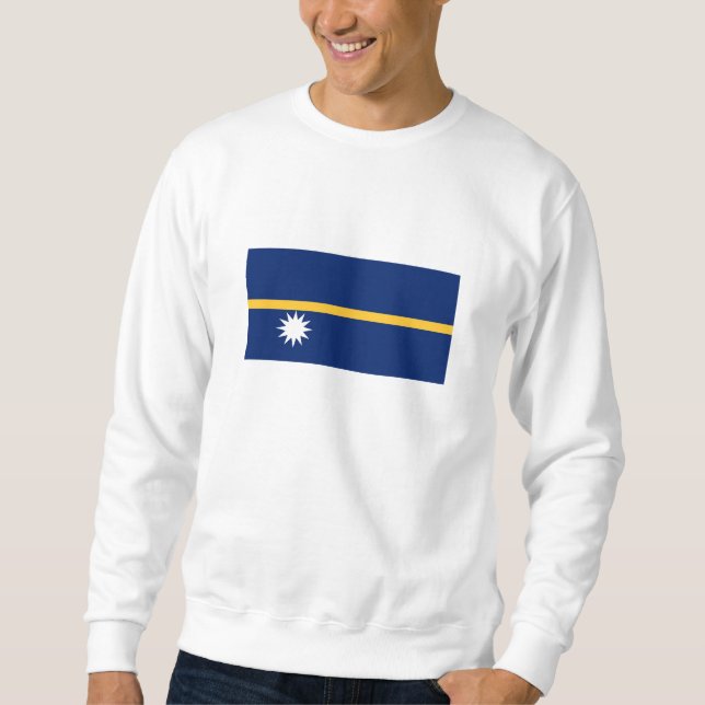 Nauru Flag Sweatshirt (Front)