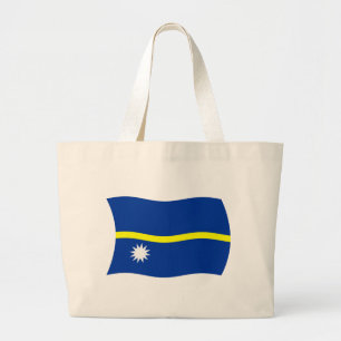 Nauru Flag Tote Bag