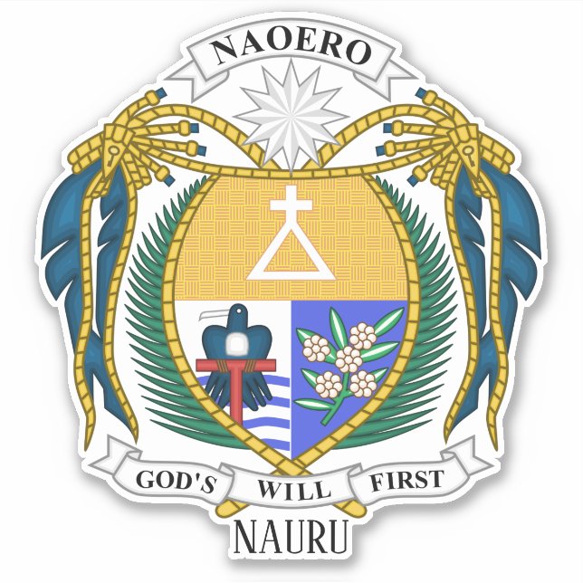Nauru National Emblem Patriotic (Front)