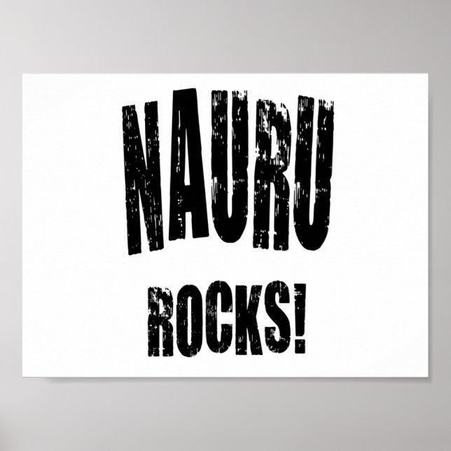 Nauru Rocks! Poster (Front)