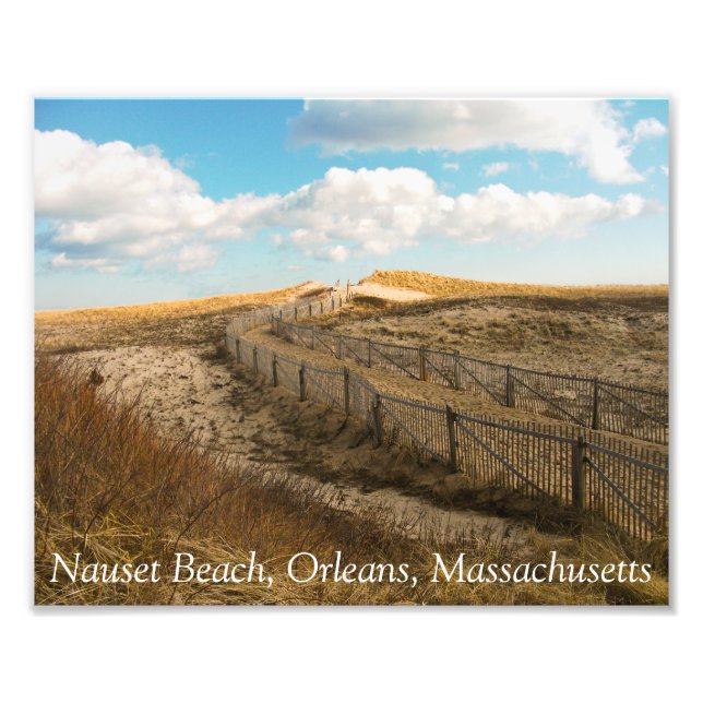 Nauset Beach Photo Print (Front)