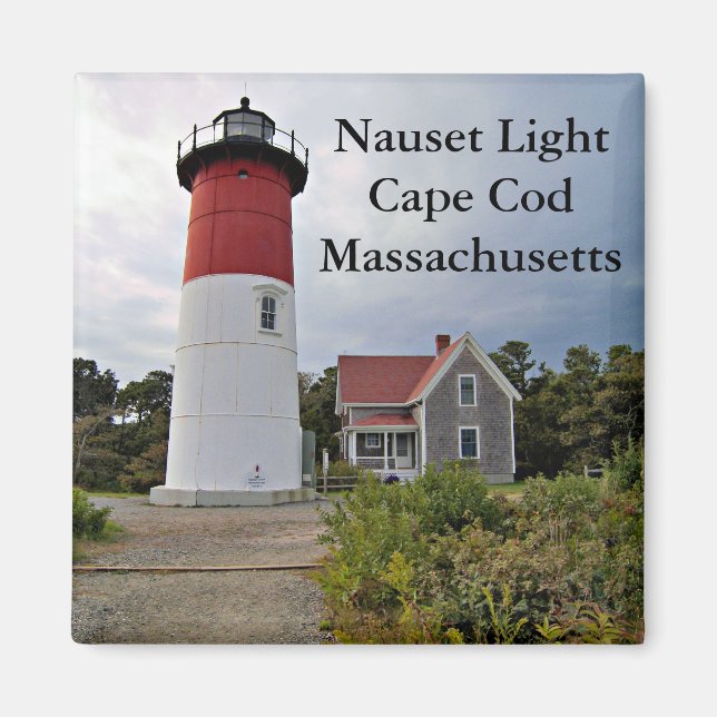 Nauset Light, Cape Cod, Massachusetts Magnet (Front)