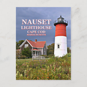 Nauset Light, Cape Cod, Massachusetts Postcard