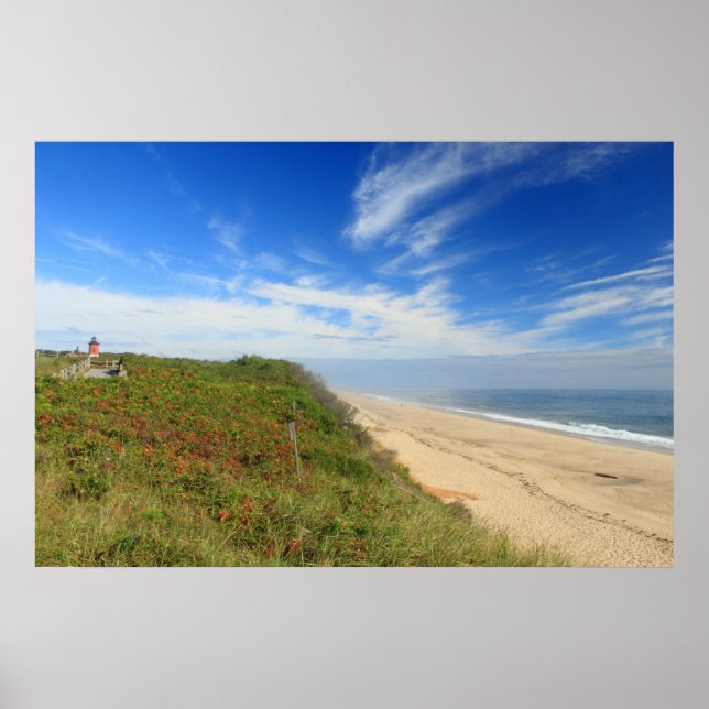 Nauset Lighthouse Beach Cape Cod National Seashore Poster (Front)