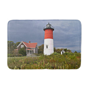 Nauset Lighthouse, Cape Cod Massachusetts Bath Mat