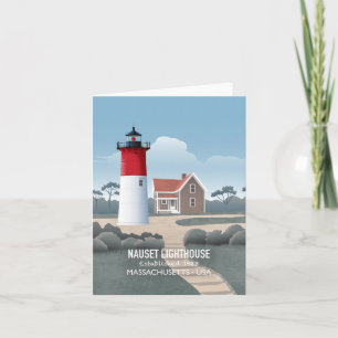 Nauset Lighthouse Card