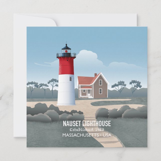 Nauset Lighthouse Card (Front)