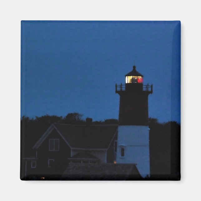Nauset Lighthouse - Night Magnet (Front)