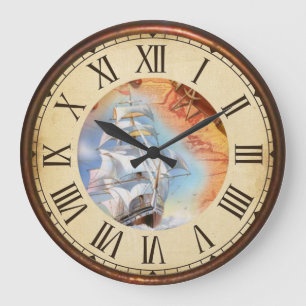 Nautic Large Clock