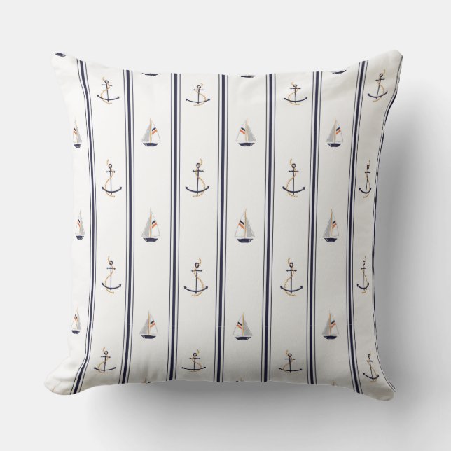 Nautica Outdoor Pillow (Front)