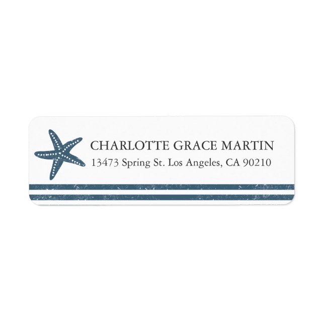 Nautical Address Labels (Front)