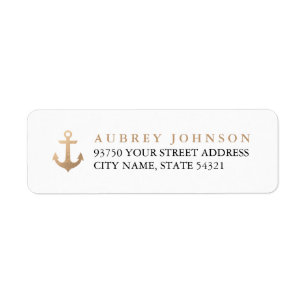 Nautical Address Labels