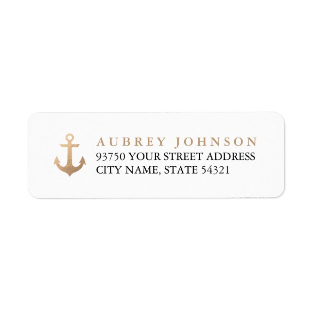 Nautical Address Labels (Front)