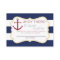 Nautical Ahoy There Diaper Raffle Ticket