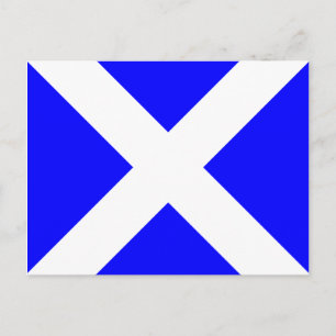 Nautical Alphabet Flag Signal Letter M Postcard