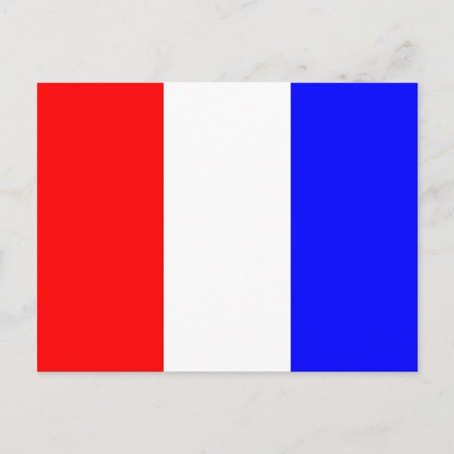 Nautical Alphabet Flag Signal Letter T Postcard (Front)