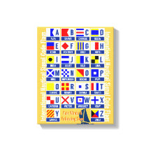 Nautical Alphabet Flags