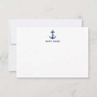 Nautical Anchor Boat Name Cruise Captain