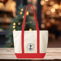 Nautical Anchor Boat Name Custom Coastal