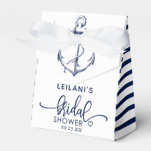 Nautical Anchor Bridal Shower Favour Box