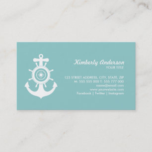 Nautical Anchor business card