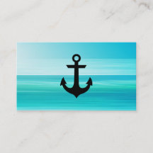 Nautical Anchor Business Card