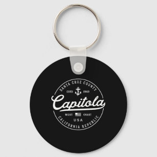Nautical Anchor Capitola California Travel Vacatio Key Ring
