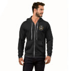 Nautical Anchor Captain Boat Name Gold Laurel Zip