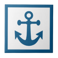 Nautical Anchor ceramic tiles