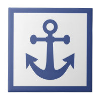 Nautical Anchor ceramic tiles