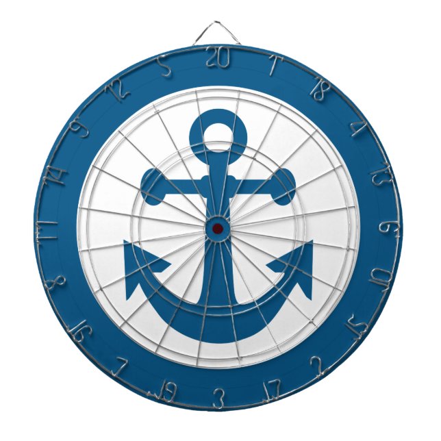 Nautical Anchor dart board (Front)