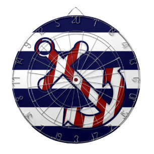 Nautical Anchor Dart Board
