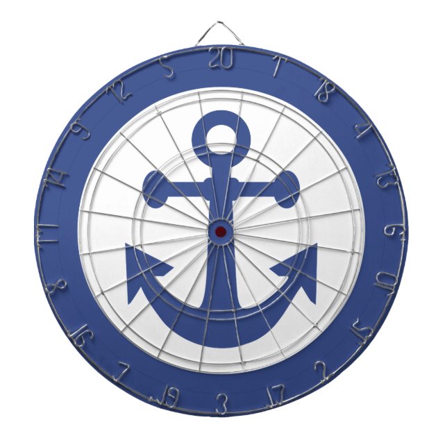 Nautical Anchor dart board (Front)