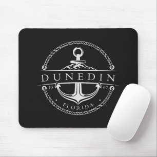 Nautical Anchor Dunedin Florida 1967 Mouse Mat