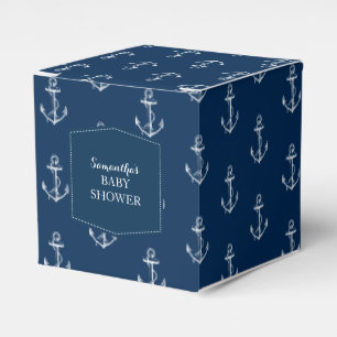 Nautical anchor favour box
