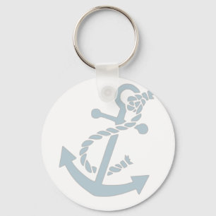 Nautical Anchor Key Ring