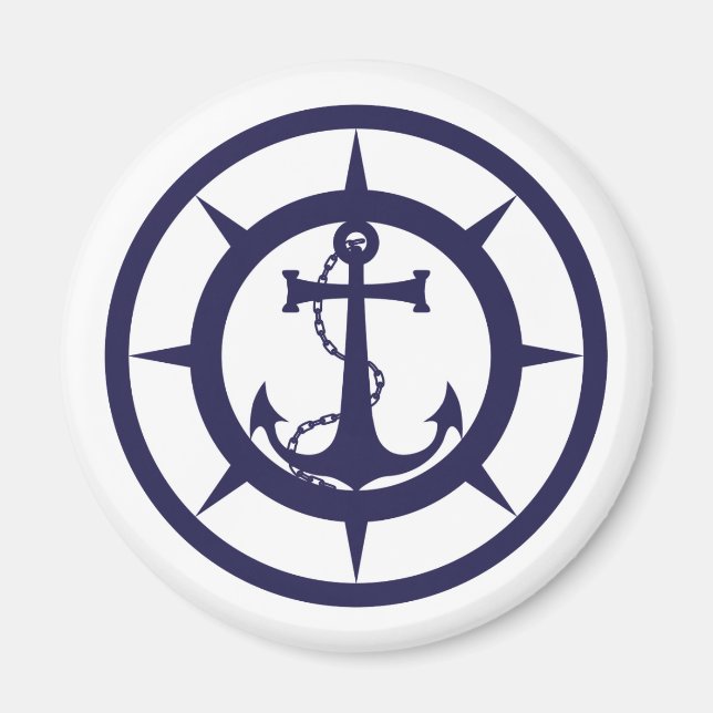 Nautical Anchor Magnet (Front)