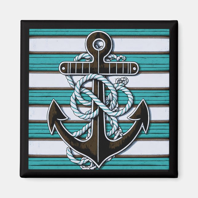 Nautical Anchor Magnet (Front)