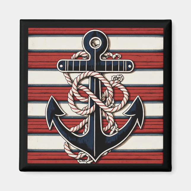 Nautical Anchor Magnet (Front)