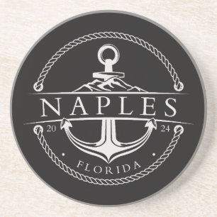 Nautical Anchor Naples Florida 2024 Coaster