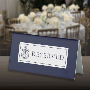 Nautical Anchor Navy Blue Reserved